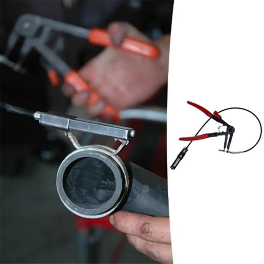 Инструмент для авторемонта шланга Гибкий хомут для шланга с длинной ручкой для шланга топливной воды3