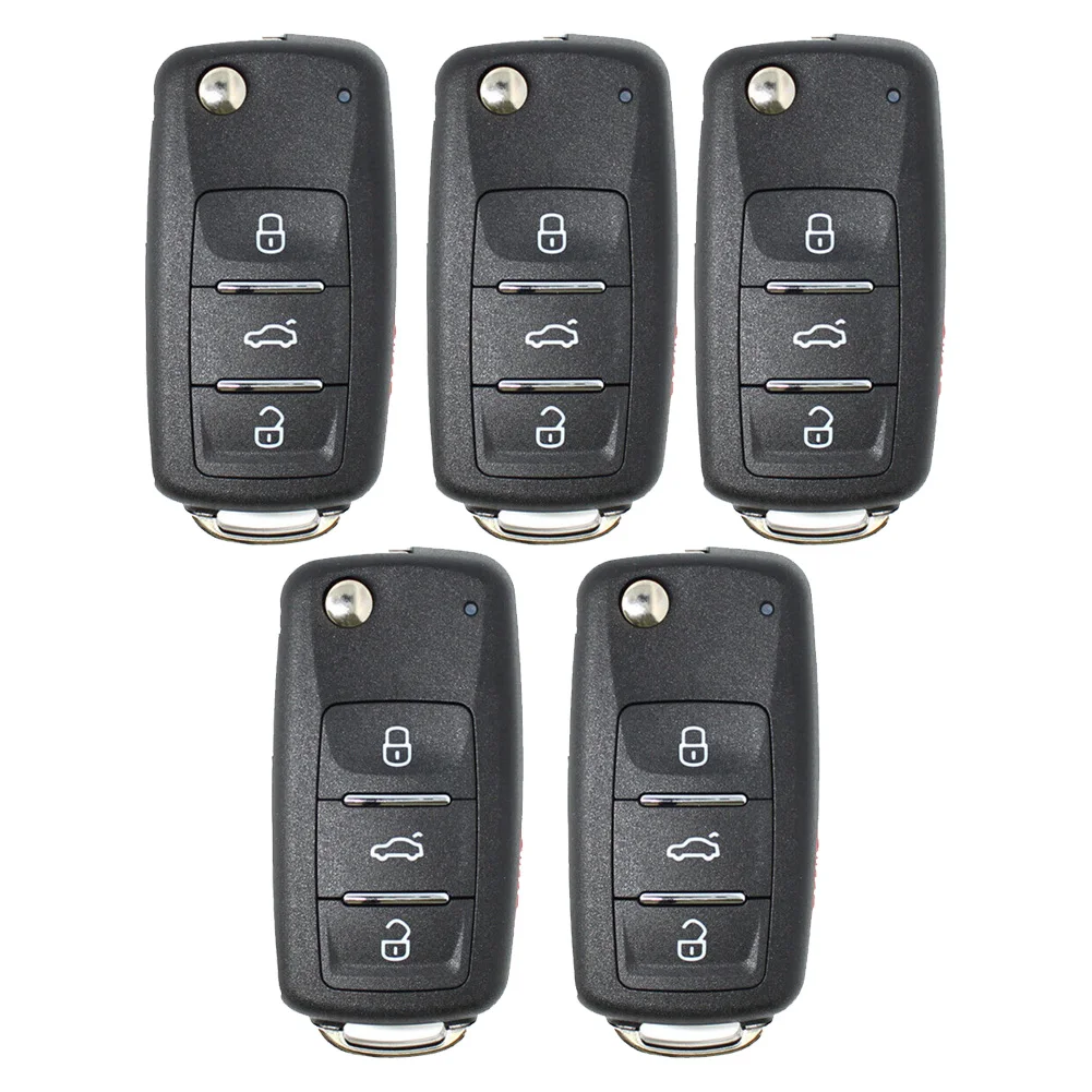 5 шт./лот KEYDIY NB08-3 + 1 Универсальный 4-кнопочный KD Пульт дистанционного управления Автомобильный ключ для KD900 / KD-X2 KD MINI / KD-MAX для VW MQB Style0