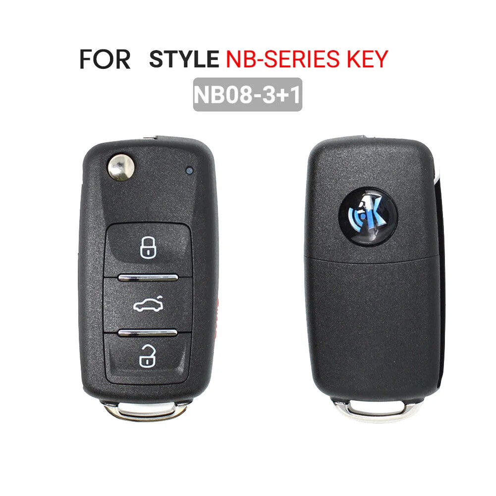 5 шт./лот KEYDIY NB08-3 + 1 Универсальный 4-кнопочный KD Пульт дистанционного управления Автомобильный ключ для KD900 / KD-X2 KD MINI / KD-MAX для VW MQB Style4