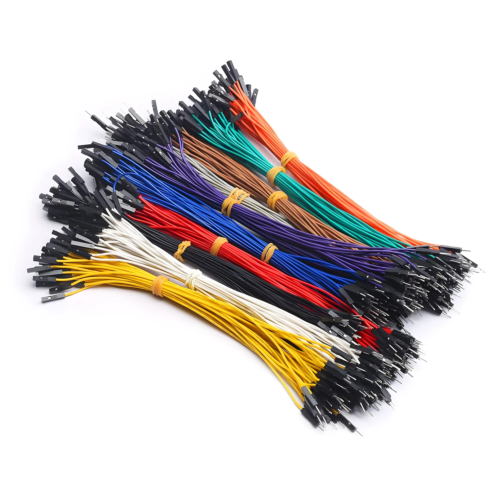 20 / 50 / 100 шт. Dupont Wire Jumper Кабель DIY Kit 20 см Макетный кабель 2,54 мм Шаг Мужской Женский Провод 1Pin Разъем для Arduino3