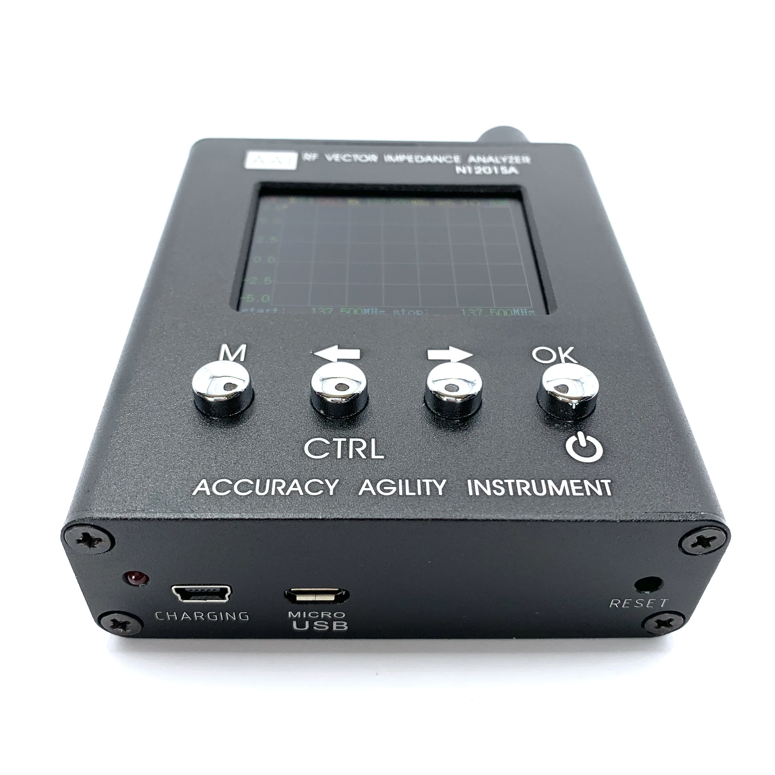 Оригинальный прибор AAI Accuracy Agility N1201SA 140 МГц - 2,7 ГГц УФ УФ векторный импеданс ANT SWR Антенный анализатор Тестер измерителя4