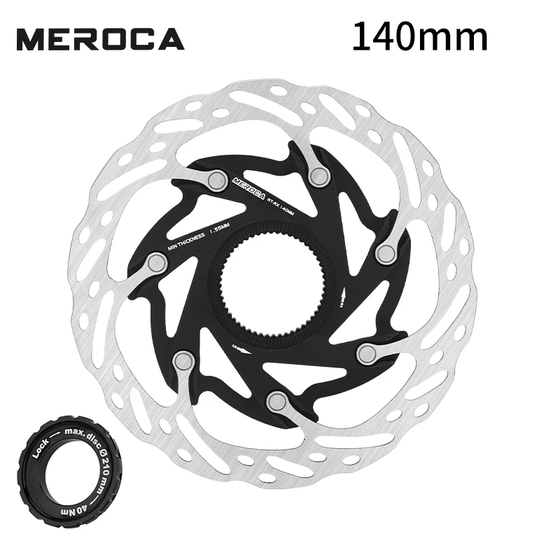 MEROCA XR Дисковый ротор с центральным замком Сверхлегкий Сильное рассеивание тепла 140 мм 160 мм MTB Велосипед Гидравлический дисковый тормозной ротор4