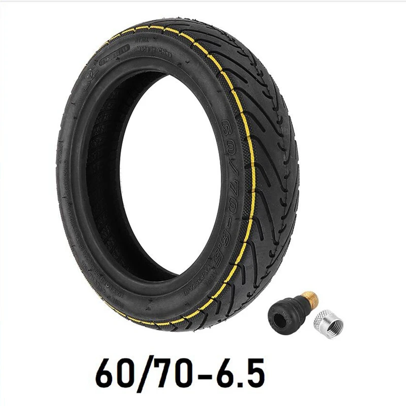 3 шт. 10-дюймовая бескамерная шина для электрического скутера Ninebot Max G30 60/70-6.5 Передняя и задняя шина Замена деталей2