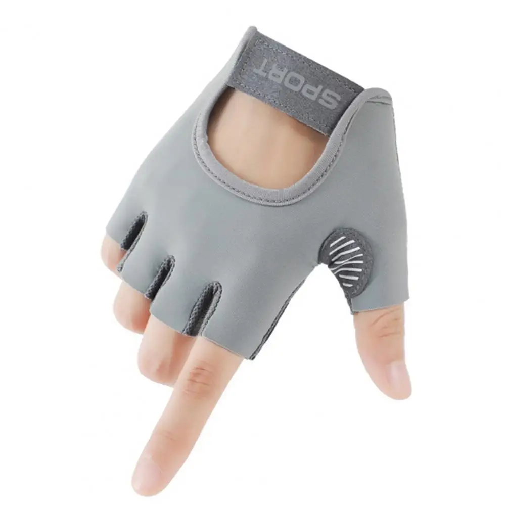 Спортивные перчатки Дышащие амортизирующие велосипедные перчатки с регулируемой крепежной лентой Идеально подходит для тренировок на шоссейном велосипеде Унисекс Спорт0