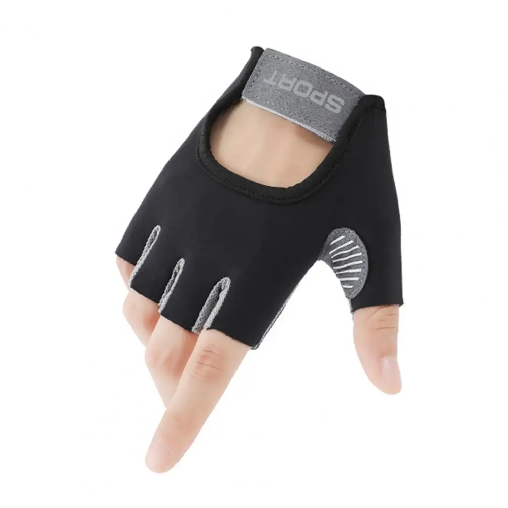 Спортивные перчатки Дышащие амортизирующие велосипедные перчатки с регулируемой крепежной лентой Идеально подходит для тренировок на шоссейном велосипеде Унисекс Спорт1