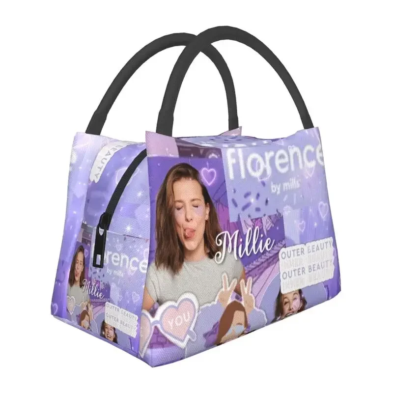 Florence By Mills Изолированная сумка для ланча для женщин Герметичный термокулер Ланч-бокс Рабочий пикник0