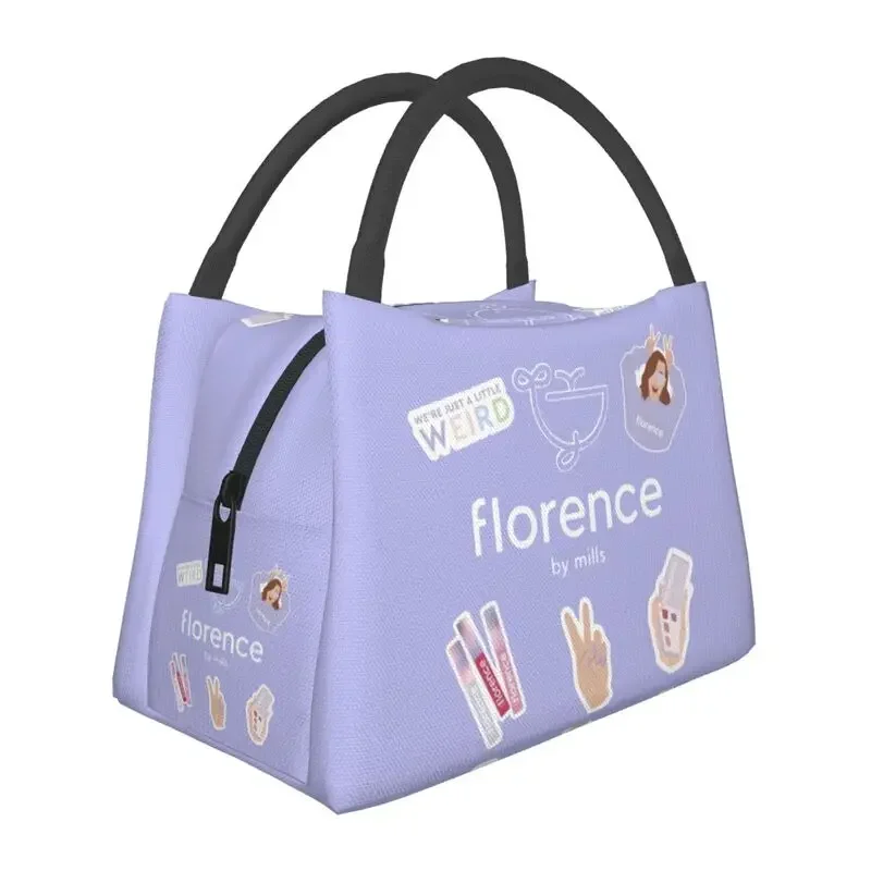 Florence By Mills Изолированная сумка для ланча для женщин Герметичный термокулер Ланч-бокс Рабочий пикник3