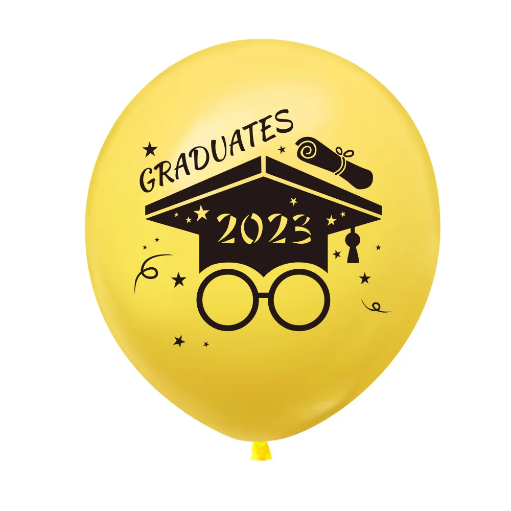 Украшение выпускного сезона, латексные воздушные шары, выпускники, докторская кепка, церемония2