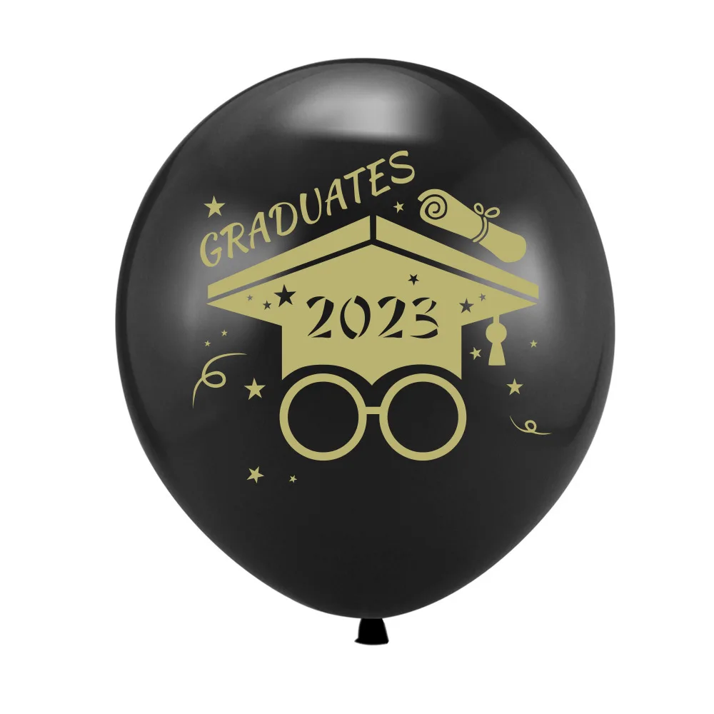 Украшение выпускного сезона, латексные воздушные шары, выпускники, докторская кепка, церемония3