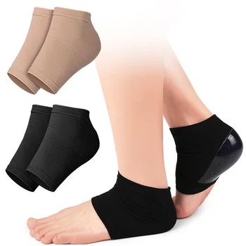 1 пара носки для ухода за ногами увлажняющий гель для пятки тонкие носки с отверстием для ухода за кожей ног с отверстиями для ухода за кожей предотвращают трещины