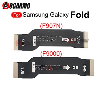 1 шт. для материнской платы Samsung Galaxy Fold F9000 907N Разъем основной платы USB Flex Кабель Запасная часть