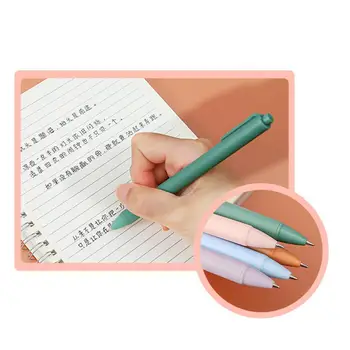 5 шт. Гелевая ручка Практичная легкая быстросохнущая 0,5 мм Креативная механическая гелевая чернильная ручка для детей Пишущая гелевая ручка Пишущая ручка