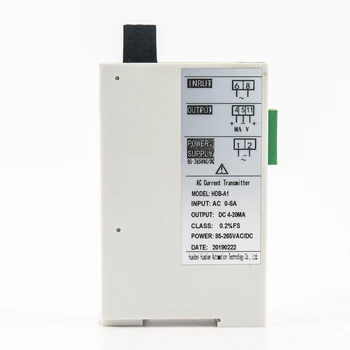 85-265 Вход источника питания переменного/постоянного тока 20А Однофазный датчик тока 4-20 мА Выход 4-20 мА
