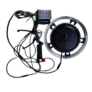 EN15194 одобрено CE / ROHS / EMC 16 * 2,5 дюйма 50 миль в час Передний дисковый тормоз BLDC Мотор-колесо для электросамоката
