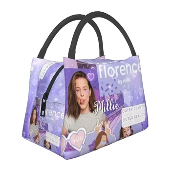 Florence By Mills Изолированная сумка для ланча для женщин Герметичный термокулер Ланч-бокс Рабочий пикник