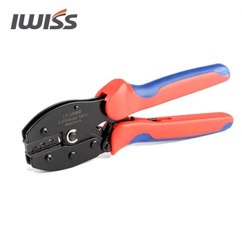 IWISS Инструмент для обжима солнечного фотоэлектрического кабеля для разъемов IWS4, AWG14-10,2.5/4/6мм2