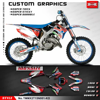 KUNGFU GRAPHICS Custom Sticker Deco Wrap Kit для TM Racing MX 2T 125 144 250 300 450 2015 2016 2017 2018 2019 2020 2021