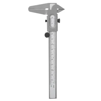 M6CF Высокоточный металлический штангенциркуль Микрометр Измерительный инструмент 0-120 мм
