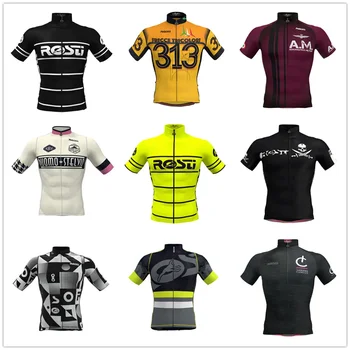 Rosti 2022 wielertrui heren outdoor racepak team bike kleding mtb racefiets uniform ademend wieleroverhemden ciclismo