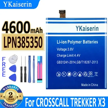 YKaiserin 4600 мАч LPN385350 аккумулятор для смартфона большой емкости Crosscall CORE-X3 ACTION-X3 Crosscall X3