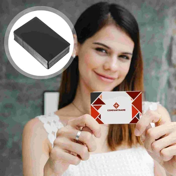 Выгравированный деловой металл Название Пустые карточки Визитные карточки Лазерная маркировка Тест визитных карточек Резьба и отладка материала