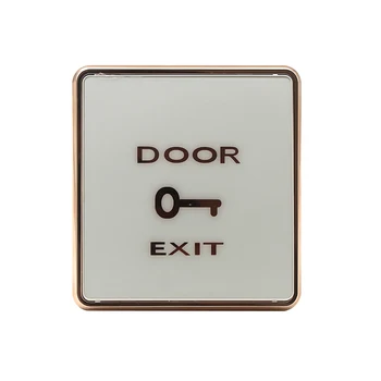 Выключатель кнопки выхода Долговечная кнопка переключателя дверцы доступа автоматически сбрасывает нормально разомкнутую кнопку сброса сигнала