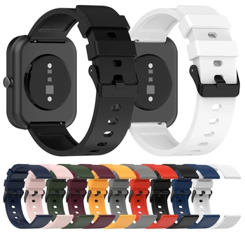 Для AmazfitBip 3 2e Часы Силиконовый ремень Ремешок Браслет Sweatproof Wristband