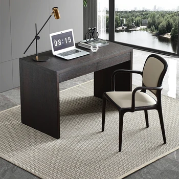  Минималистичный офисный стол в дизайнерском стиле Небольшой книжный стол 1,2 м Компьютерный офисный стол Домашнее использование