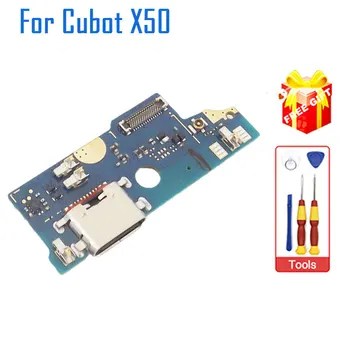  Новая оригинальная штекер CUBOT X50 USB Board Base Charge Port Plug Board с аксессуарами для ремонта микрофона для смартфона Cubot X50