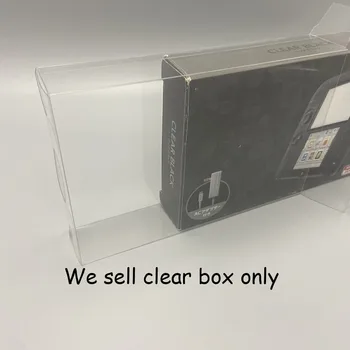 Прозрачная коробка с крышкой из ПЭТ для 2DS Версия для Японии США версия для хранения игровой консоли коробка дисплея