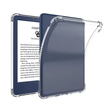 Прозрачная силиконовая задняя крышка из ТПУ Защитная оболочка Funda Противоударный чехол для Kindle Paperwhite 5 11-го поколения 2022
