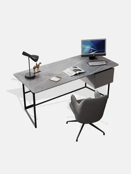 Современный минималистичный итальянский легкий роскошный скандинавский кабинет домашний рок планшет компьютерный офисный стол