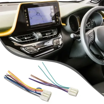 Универсальный автомобильный адаптер для автомобильного жгута проводов для Toyota Aftermarket Radio Stereo обеспечивает быструю и беспроблемную установку