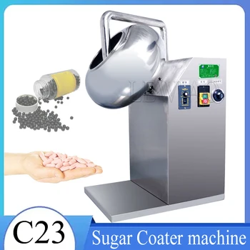 Электрическая коммерческая промышленная машина для сахарной глазури Орех, миндаль, шоколад, округление, полировка пленки